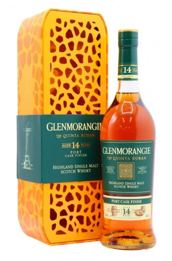 Glenmorangie Quinta Ruban - Giraffe Tin